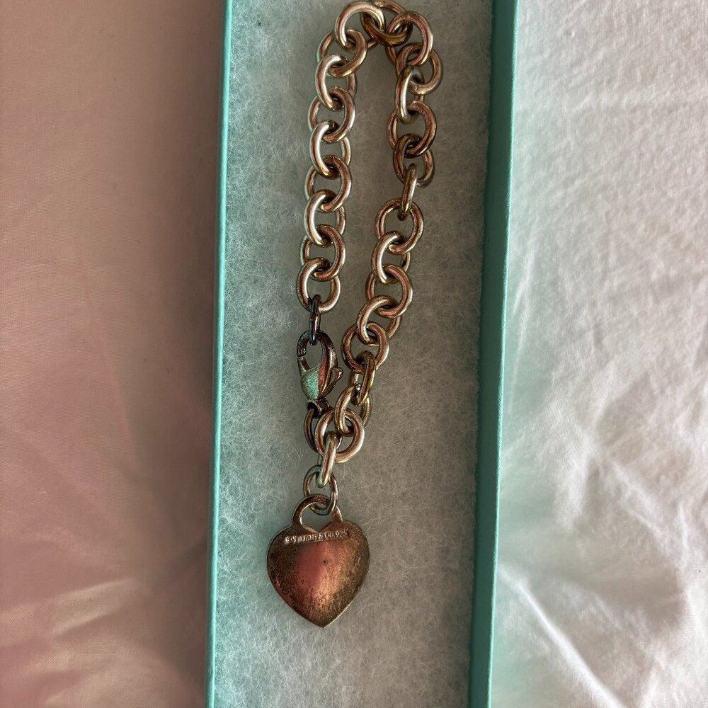 Tiffany & Co Heart Silver Bracelet